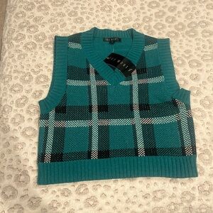 NWT Say What Size Medium Sweater Vest